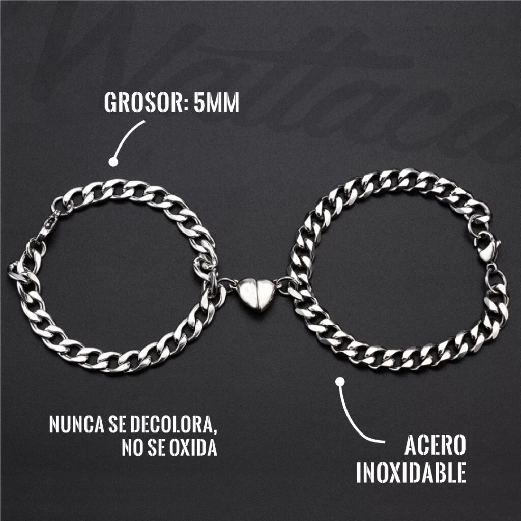 Pulseras para parejas en lima Wattaca Perú