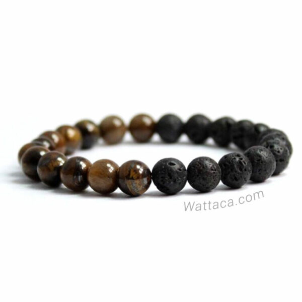 Pulsera Ojo de Tigre Volcánica en Wattaca Lima Perú