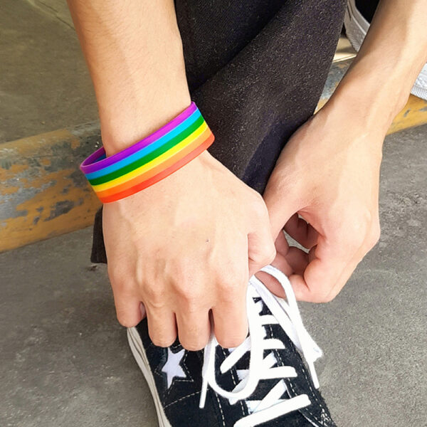 Pulsera LGBT Silicona en Wattaca Lima Perú