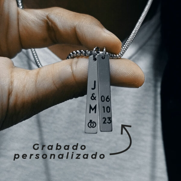 Collar para hombre personalizado en Lima Perú
