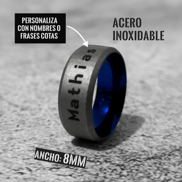 Anillo personalizado en Wattaca Perú Lima