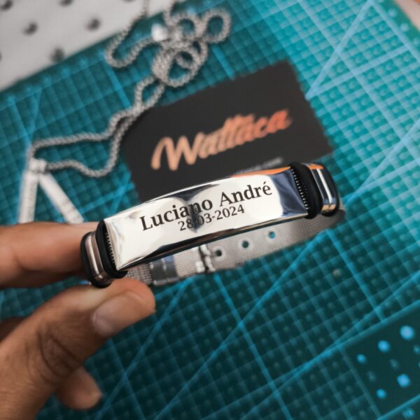 Pulsera Gravura Acero Inoxidable - Colección Personalizados
