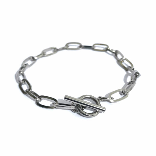 Pulsera cadena de acero para hombre en Lima Perú