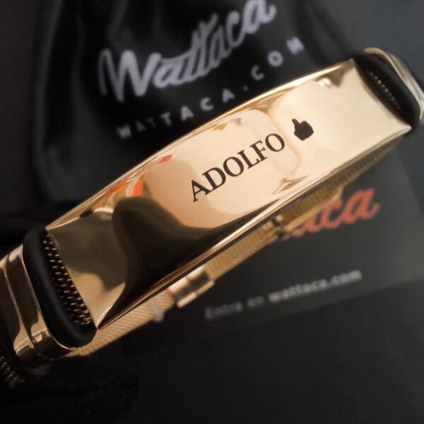 Pulsera Gravura Acero Inoxidable - Colección Personalizados