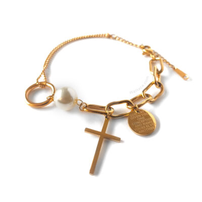 Pulsera Amaya Acero Inoxidable Gold – Colección Mujer