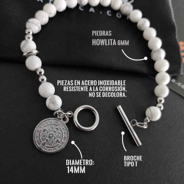 Pulsera Medalla San Benito
