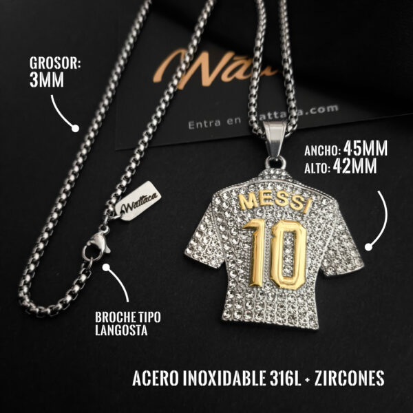 Collar Messi Goat en Wattaca Perú