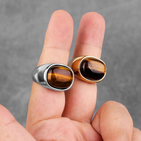 Anillo ojo de tigre en Wattaca Perú Lima