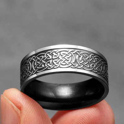 Anillo Celta Knot Acero Premium 316L