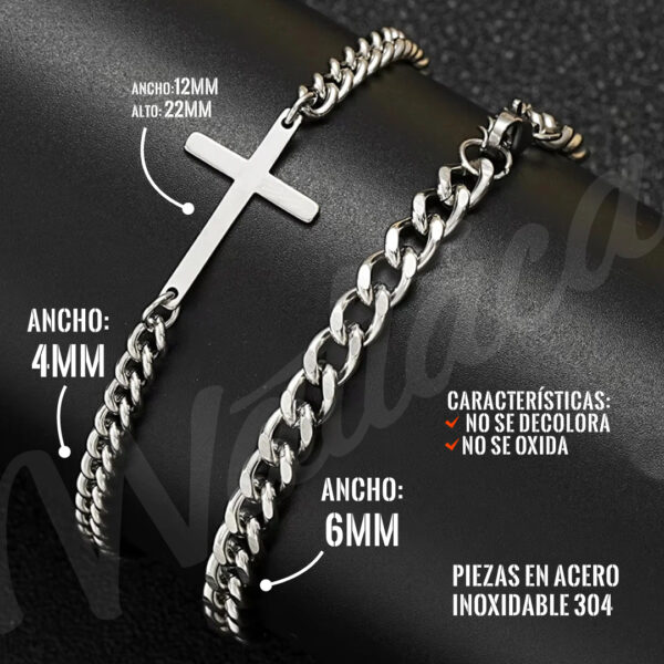 pulseras para hombres en acero inoxidable en Wattaca Lima Perú