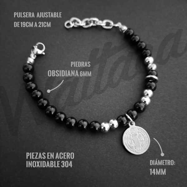 Pulsera Medalla San Benito en Wattaca Lima Perú