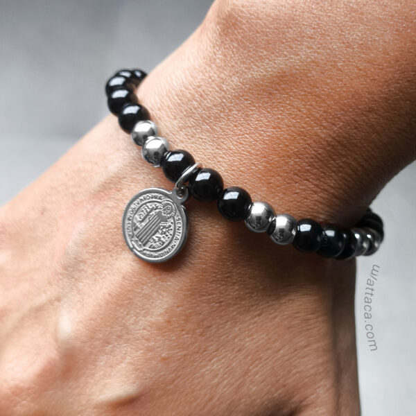 Pulsera Medalla San Benito en Wattaca Lima Perú