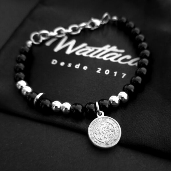 Pulsera Medalla San Benito en Wattaca Lima Perú
