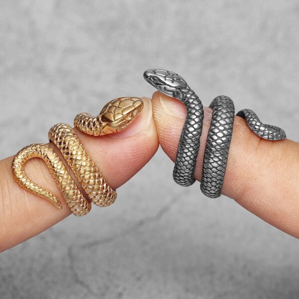 Anillos de serpiente para hombre en Wattaca Lima Perú