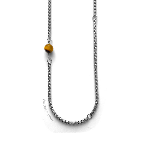 Collar Ojo de tigre para hombres Wattaca Perú