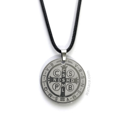 Collar Sello San Benito Acero Inoxidable – Ajustable