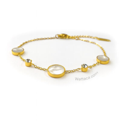 Pulsera Adrastea Acero Inoxidable Gold – Colección Mujer