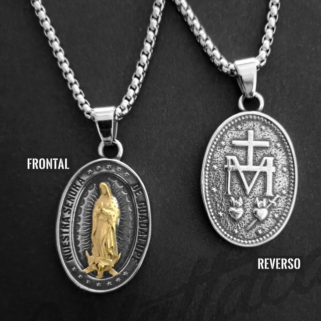 Collar Virgen de la Guadalupe en Wattaca Lima Perú