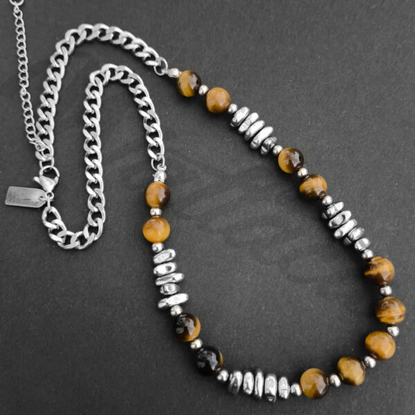 Collar ojo de tigre en Wattaca Lima Perú