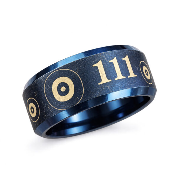 Anillo ojo turco con numerología en Wattaca Lima Perú